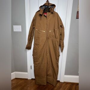 Carhartt HEMMED 24" INSEAM Long Sleeve Work Coveralls Size 46